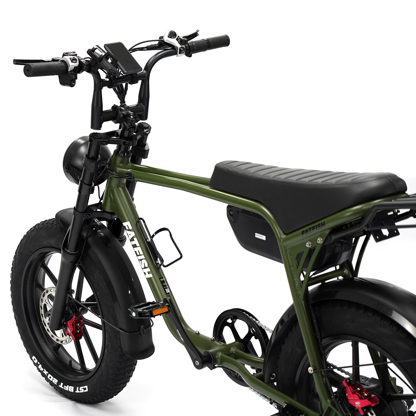 Wide tyre electric online bike